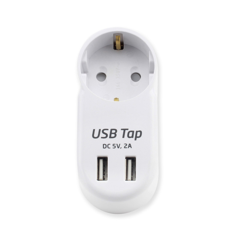 Portatile 1 presa wireless standard UE con 2 porte USB Portatile 1 presa wireless standard UE con 2 porte USB