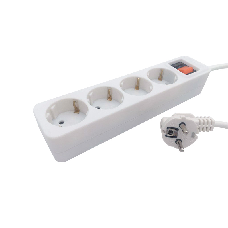 Outlet resistenti a 4 punti UV UE Standard Socket Outlet resistenti a 4 punti UV UE Standard Socket